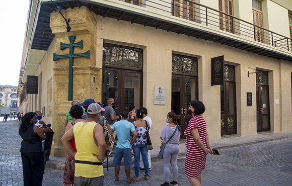 Museo del Chocolate, en la antigua casa de la Cruz Verde.Foto: Ismael Francisco/ Cubadebate.