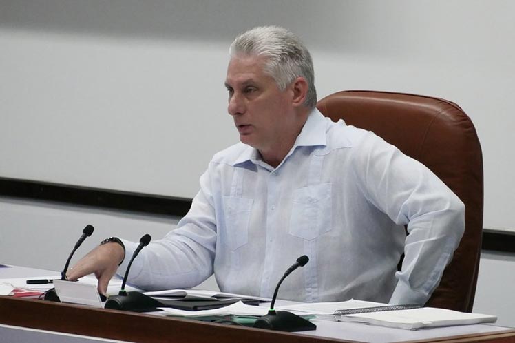 presidente Miguel Díaz-Canel 