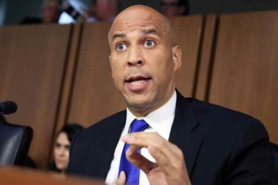 Candidato presidencial demócrata Cory Booker.