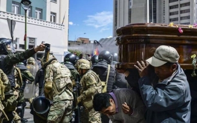 Cantata en repudio al golpe de Estado en Bolivia, hoy en la Casa del Alba 