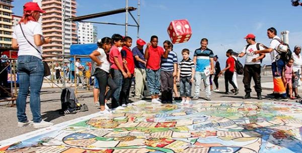 Los niños son los protagonistas fundamentales de la Campaña por la Seguridad Vial. Foto: Juventud Rebelde.