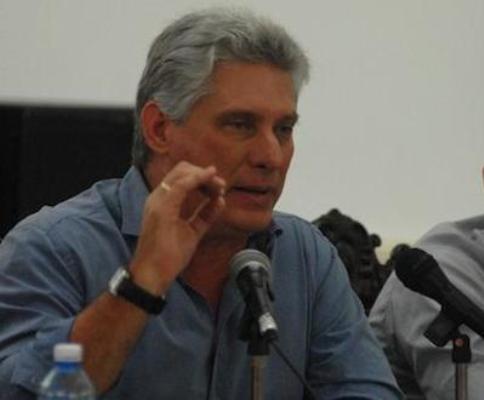 presidente de los Consejos de Estado y de Ministros, Miguel Díaz-Canel Bermúdez