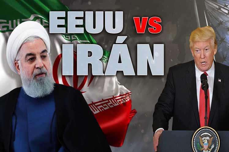 Imagen alegórica al conflicto entre Estados Unidos e Irán
