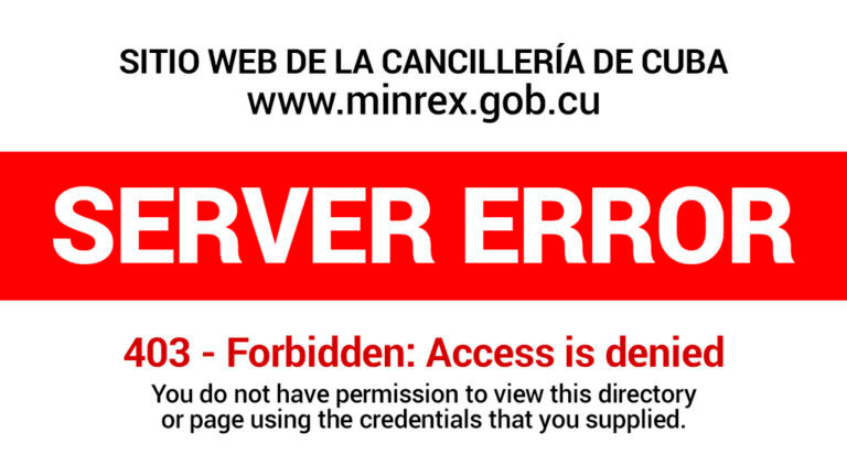 Cancillería de Cuba denuncia ciberataque y guerra comunicacional Cancillería de Cuba denuncia ciberataque y guerra comunicacional