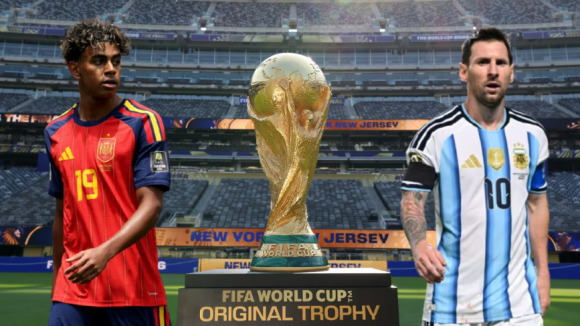 España vs. Argentina por la gran final del Mundial 2026. Foto: Getty Images.