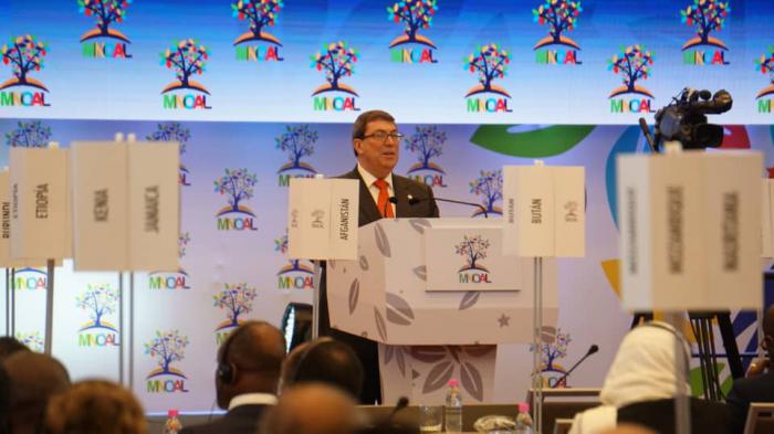 Canciller cubano hizo un llamado a la unidad durante la Reunión Ministerial del MNOAL