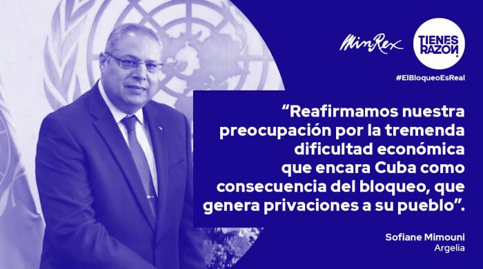 representante de Argelia