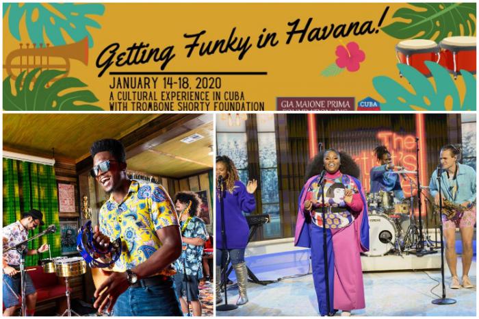 Cuba y Nueva Orleans se unen en concierto Getting Funky in Havana del 14 al 17 de enero