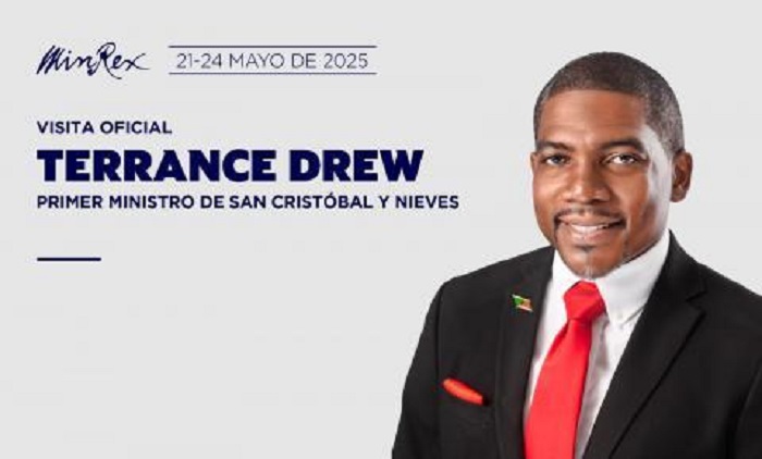 Primer ministro de San Cristóbal y Nieves, Honorable Dr. Terrance Drew