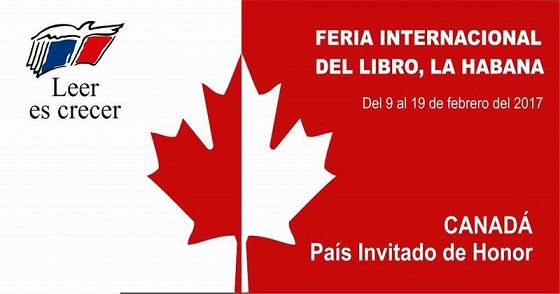 Dedicarán a Canadá Feria del Libro de la Habana 2017