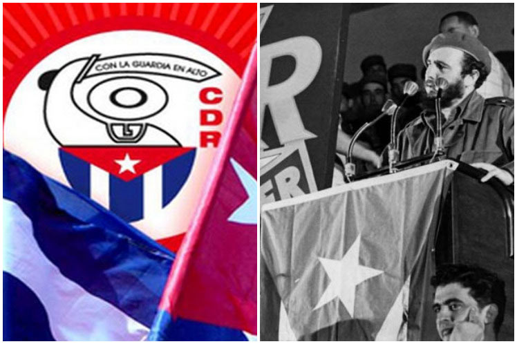 Fidel y los CDR Fidel y los CDR