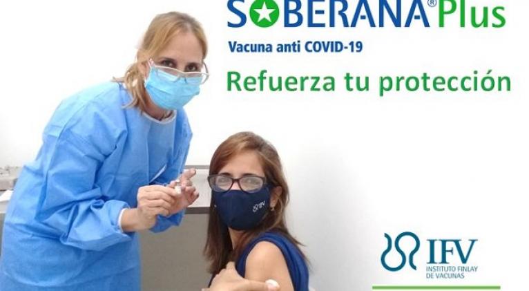 Vacuna Soberana 02 puede administrarse como refuerzo