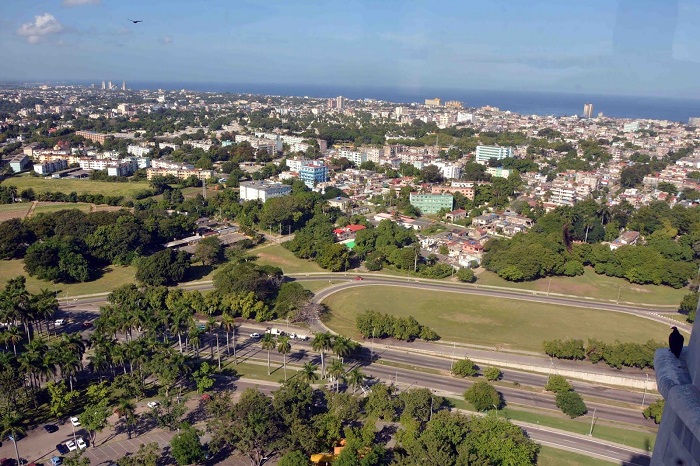 Vista de La Habana desde su punto más alto. Foto: Antonio Hernández Mena.