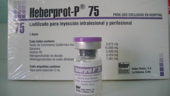Medicamento Heberprot-P