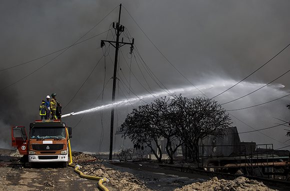 El día que empezó a apagarse el fuego