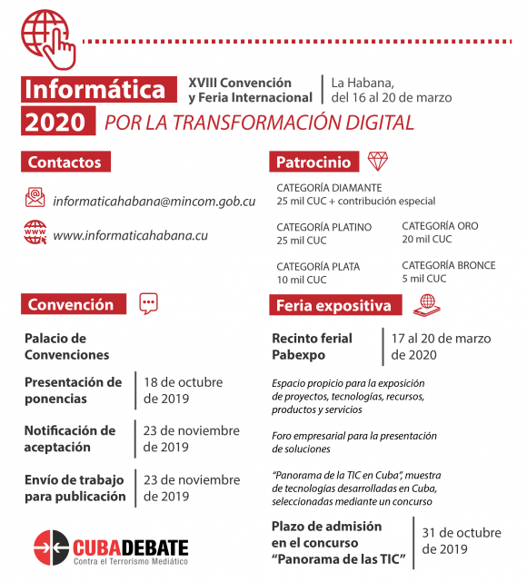 XVIII edición de la Convención y Feria Internacional Informática 2020