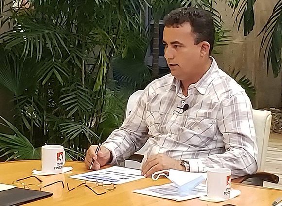 José Conesa González, coordinador del Programa de Industria y Transporte de La Habana. Foto: PresidenciaCuba/ Telegram. José Conesa González, coordinador del Programa de Industria y Transporte de La Habana. Foto: PresidenciaCuba/ Telegram.