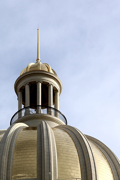 La linterna de la cúpula, a 81 metros sobre el nivel del mar, con La Habana a nuestros pies