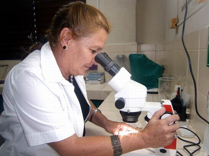 Científica cubana