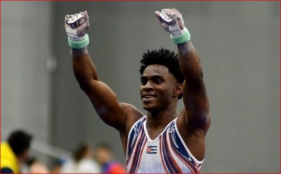 Gimnasta cubano Manrique Larduet