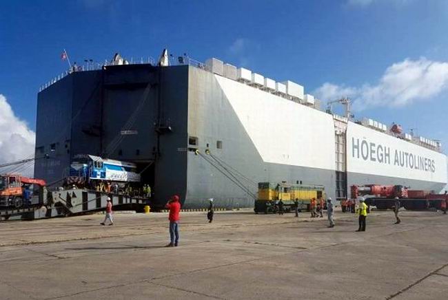 Arriban a Cuba locomotoras procedentes de Rusia