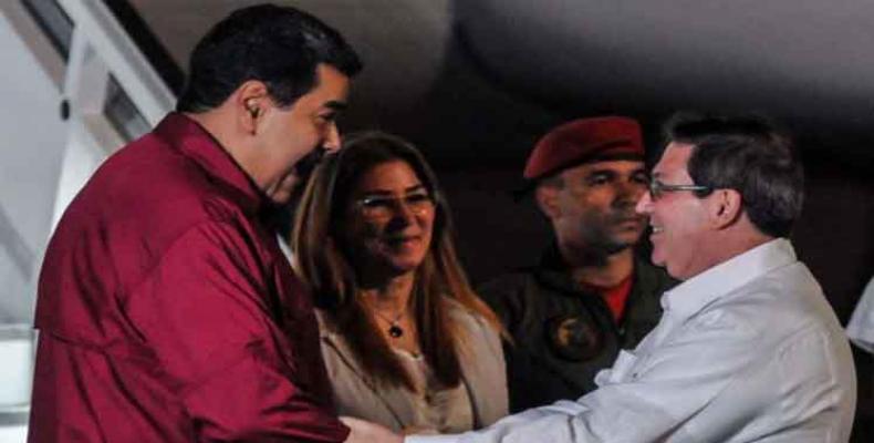El presidente de Venezuela, Nicolás Maduro, cumplirá este sábado en La Habana una intensa agenda.Foto:PL