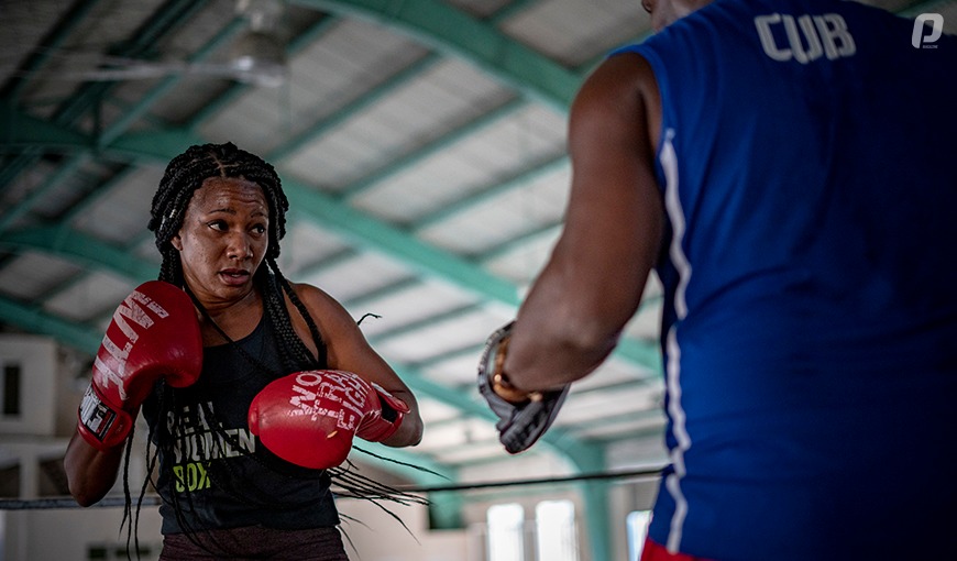 Está demostrado que el boxeo no daña la salud y nosotros estamos en condiciones de salir a competir con las mujeres. (Tomada de playoffmagazine.com)