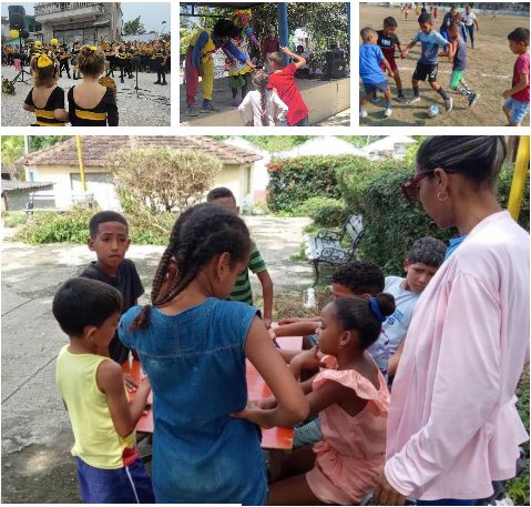 Diversas actividades se desarrollarán en barrios y comunidades espirituanas para celebrar el Día de los Niños. (Fotos: Facebook) Diversas actividades se desarrollarán en barrios y comunidades espirituanas para celebrar el Día de los Niños. (Fotos: Facebook)