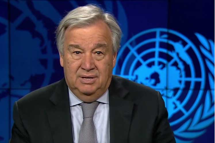 secretario general de la ONU, António Guterres