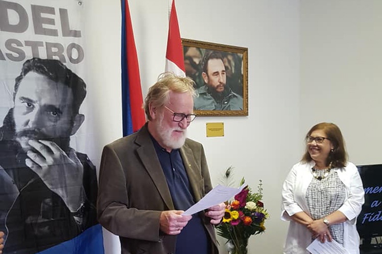 Destacan en Países Bajos vigencia del pensamiento de Fidel Castro 