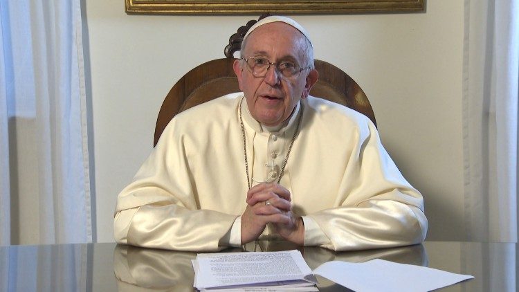 Papa Francisco envía mensaje a la Conferencia Por el equilibrio del mundo. Foto: Vatican News