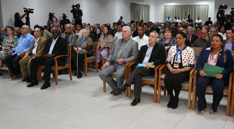  Miguel Díaz-Canel,en la inauguración de la 32 Feria Internacional del Libro de La Habana