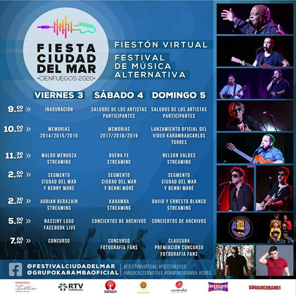 programa del Festival de la Música Alternativa Ciudad del Mar programa del Festival de la Música Alternativa Ciudad del Mar