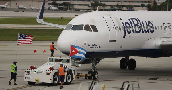 JetBlue aspira incrementar vuelos a Cuba