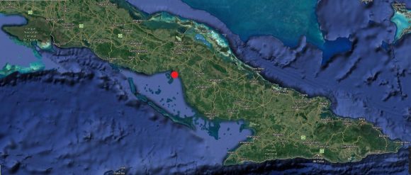 Registran sismo perceptible al sur de Ciego de Ávila con magnitud de 3.8