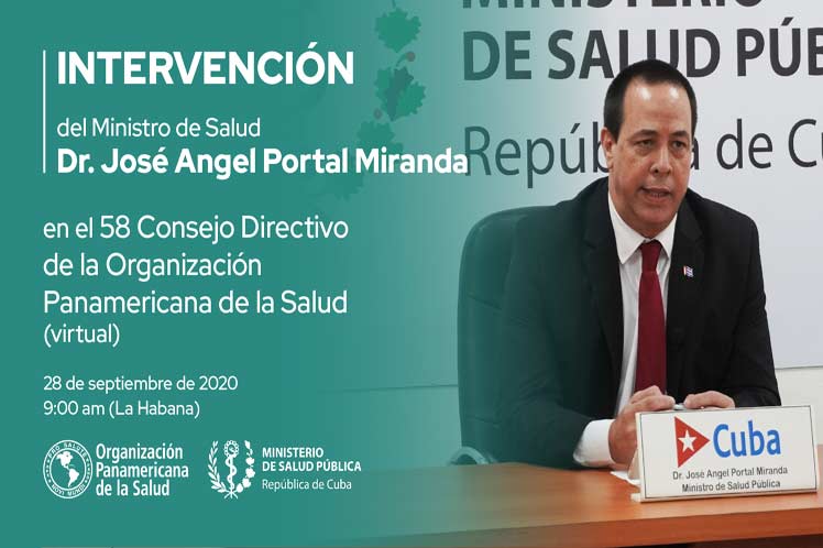 ministro de Salud Pública de Cuba, Jose Ángel Portal