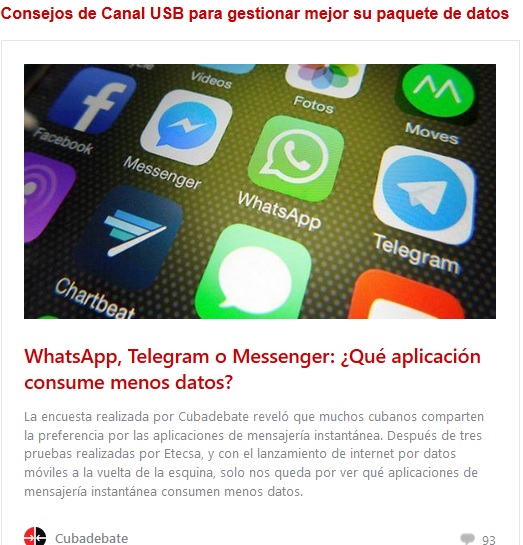 WhatsApp, Telegram o Messenger: ¿Qué aplicación consume menos datos? 
