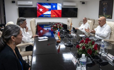 Encuentro de delegaciones de Partido Comunista de Cuba y Partido Comunista de Chile