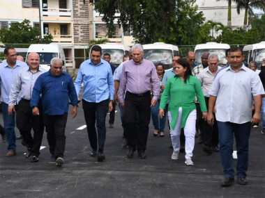 Recorre Díaz-Canel municipios de La Habana